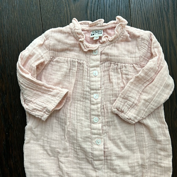 Bonton cotton gauze baby jumper - Picture 3 of 6